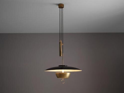 Scolari STILNOVO 1950 1960 kroonluchter design lamp vintage, Huis en Inrichting, Lampen | Vloerlampen, Gebruikt, 150 tot 200 cm