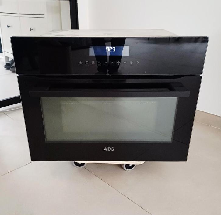 AEG inbouw combi-microgolfoven, Elektronische apparatuur, Ovens, Zo goed als nieuw, Inbouw, Oven met grill, Hete lucht, Microgolffunctie