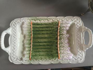 Asperges schaal, vintage, Frankrijk. beschikbaar voor biedingen