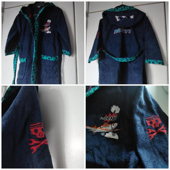 Peignoir / sortie bain enfant T. 2 ans / Dusty Disney Plane, Kinderen en Baby's, Kinderkleding | Maat 92, Gebruikt, Jongen of Meisje