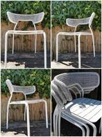 3 chaises de jardin tendance, Jardin & Terrasse, Chaises de jardin, Empilable, Enlèvement ou Envoi, Neuf, Aluminium