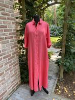 Scapa koraalkleurige lange linnen jurk - 40, Kleding | Dames, Maat 38/40 (M), Scapa, Overige kleuren, Nieuw