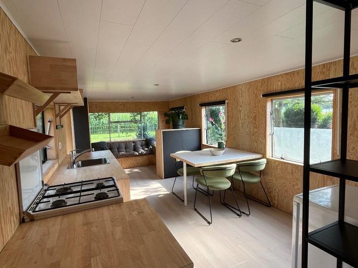 Gerenoveerde stacaravan TE KOOP, Caravans en Kamperen, Stacaravans, tot en met 2, Ophalen of Verzenden