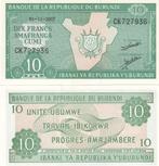 BURUNDI - 10 Francs 2007 - p33 - UNC, Enlèvement ou Envoi, Burundi, Billets en vrac
