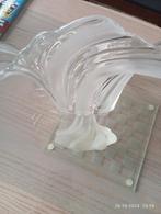 sierstuk decoratie schaal in glas  vintage kristal MIKASA, Ophalen