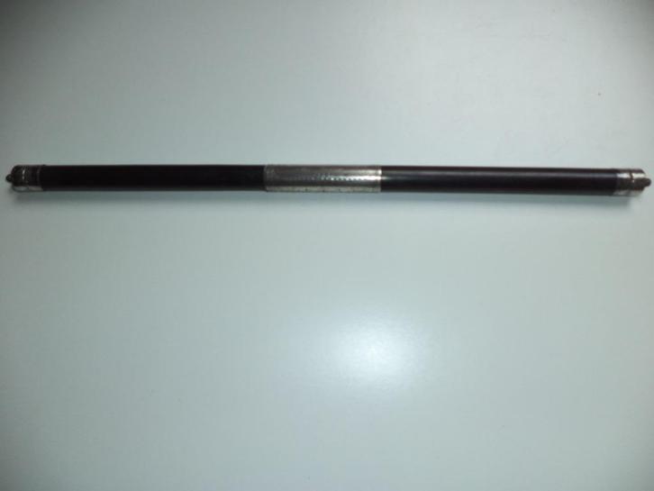 1862 Napoléon III DIRIGEERSTOK geëboniseerd hout en zilver, Muziek en Instrumenten, Instrumenten | Toebehoren, Ophalen of Verzenden