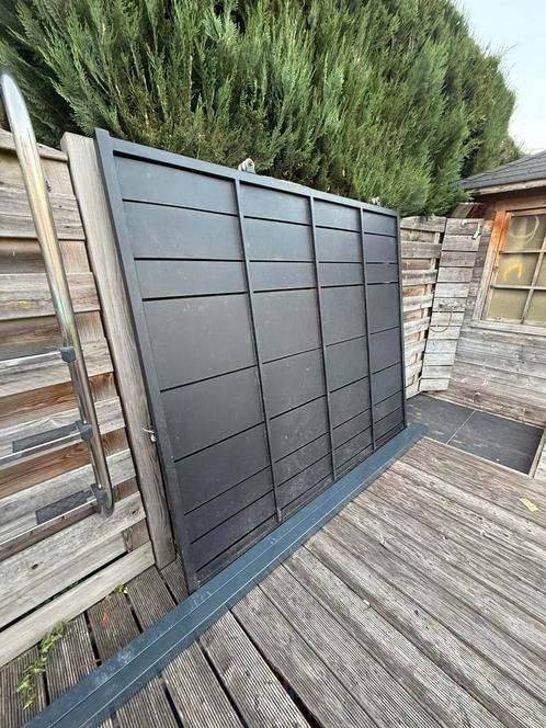 Barriere coulissante, Tuin en Terras, Schuttingen, Zo goed als nieuw, Ophalen