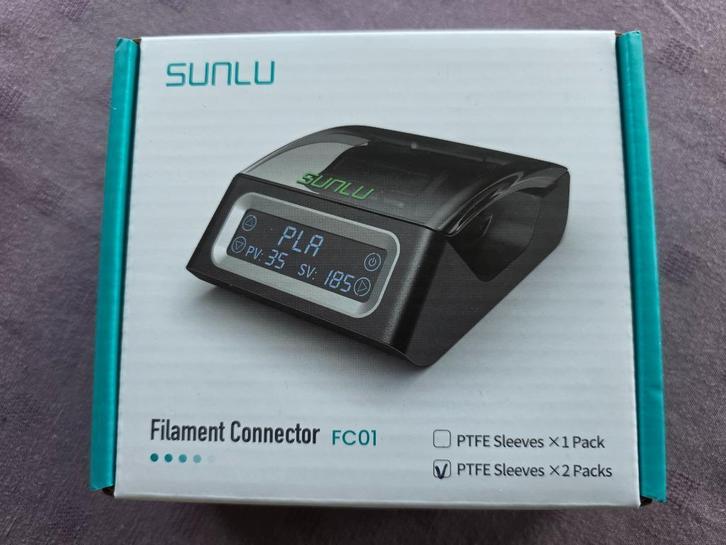 SUNLU Filament Connector FC01, Computers en Software, 3D-printerbenodigheden, Nieuw, Ophalen of Verzenden