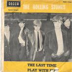 Rolling Stones single "Last Time" [ZUID-AFRIKA], Cd's en Dvd's, Vinyl Singles, Rock en Metal, Gebruikt, 7 inch, Single