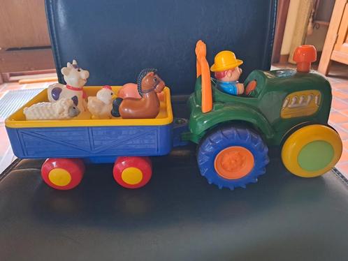 Zelfrijdende traktor met geluiden en dieren., Enfants & Bébés, Jouets | Véhicules en jouets, Utilisé, Enlèvement ou Envoi