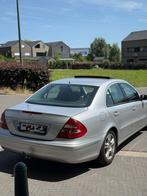 Mercedes E200 CDI 2003, Auto's, Automaat, Zwart, Particulier, Zilver of Grijs