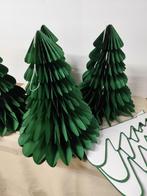 Papieren kerstboompjes om op te hangen of staande te gebruik, Ophalen, Zo goed als nieuw
