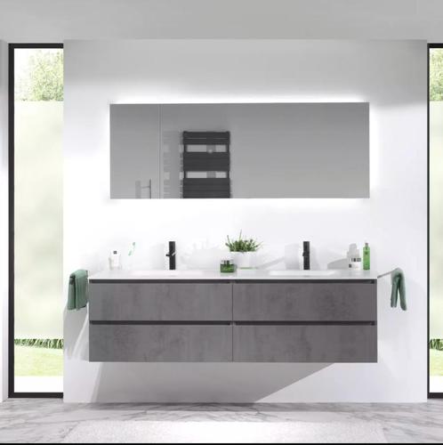 Balmani badkamerspiegel met verlichting NIEUW 180x65, Huis en Inrichting, Badkamer | Badkamermeubels, Nieuw, Overige typen, 150 tot 200 cm