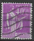 Frankrijk 1932/1933 - Yvert 281 - Type "Paix" - 40 c.  (ST), Postzegels en Munten, Postzegels | Europa | Frankrijk, Verzenden