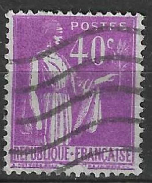 Frankrijk 1932/1933 - Yvert 281 - Type "Paix" - 40 c.  (ST), Timbres & Monnaies, Timbres | Europe | France, Affranchi, Envoi