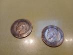 2 napoleon III munten uit 1861, Ophalen of Verzenden, Frankrijk