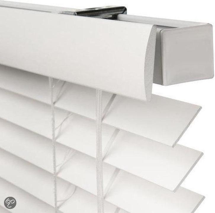 Store horizontal en bois 35mm 130x250 - Beige, Maison & Meubles, Ameublement | Rideaux & Stores à lamelles, Utilisé, 200 cm ou plus