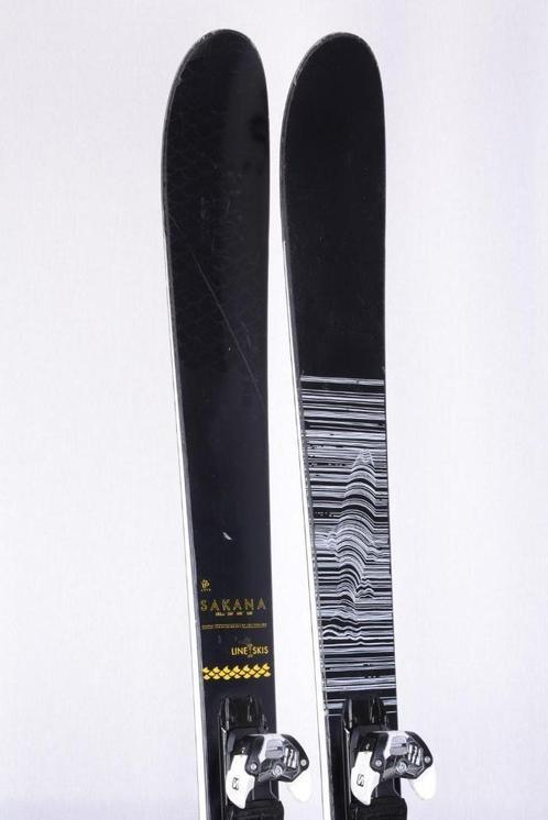 181 cm freeride ski's LINE SAKANA, mostly cloudy core, Sport en Fitness, Skiën en Langlaufen, Gebruikt, Ski's, Ski, Salomon, Carve
