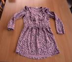 Oudroze kleed jurk met luipaard print Hema Maat 122/128, Ophalen of Verzenden