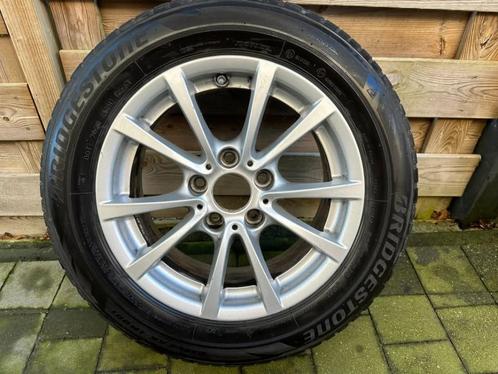 Originele BMW velgen + Bridgestone winterbanden - 205/60 R16, Auto-onderdelen, Banden en Velgen, Velg(en), Winterbanden, 16 inch