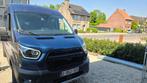 Ford transit 2t trail 45000km full option 2022, Auto's, Voorwielaandrijving, Blauw, Leder, 5 deurs