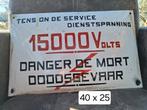 Emaille bord, Verzamelen, Overige Verzamelen, Ophalen of Verzenden