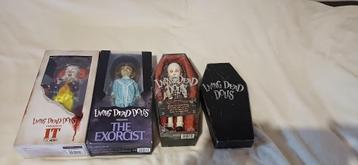 3 LEVENDE DODE POPPEN + ANNABELLE IN EEN DOOS - beschikbaar voor biedingen