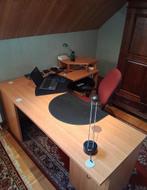 Bureau meubel (hoekbureau) met 2 ladenblokken, Huis en Inrichting, Ophalen, Zo goed als nieuw, Bureau