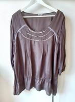 Blouse met pailletten M&S - grote maten, Ophalen of Verzenden, Zo goed als nieuw, Maat 46/48 (XL) of groter