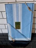 Nappe vintage De Witte Lietaer avec 4 serviettes, Maison & Meubles, Comme neuf, Enlèvement ou Envoi