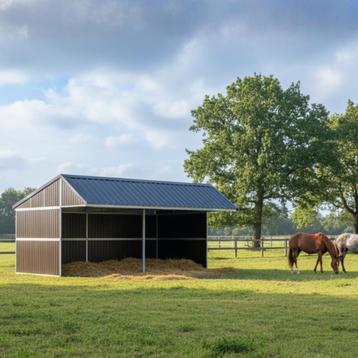 Schuilstallen | Diverse afmetingen | Onderhoudsvrij beschikbaar voor biedingen