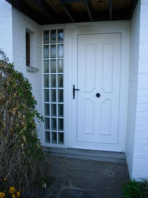 Porte d'entrée en PVC REHAU, Doe-het-zelf en Bouw, Raamkozijnen en Schuifdeuren, Gebruikt, Ophalen
