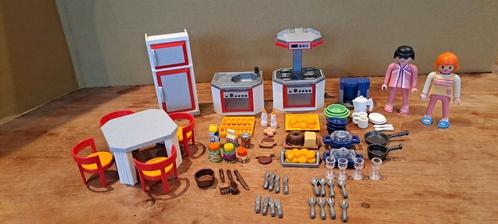 Playmobil: keuken met service en eten, Kinderen en Baby's, Speelgoed | Playmobil, Gebruikt, Ophalen