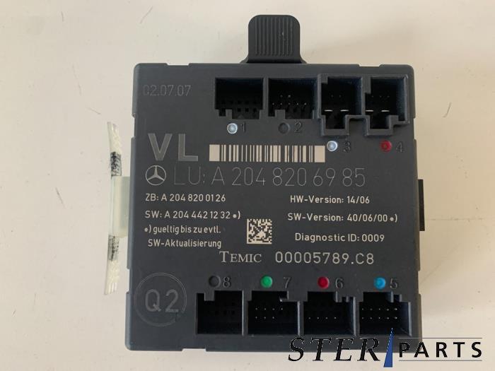 Module verrouillage central des portes d'un Mercedes C-Klass, 3 mois de garantie, Utilisé, -, -