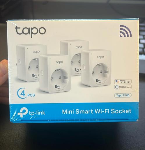 TP-Link Tapo P100 - prise intelligente - 4 pièces, Hobby & Loisirs créatifs, Composants électroniques, Neuf, Enlèvement ou Envoi