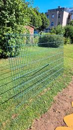 2 Panneaux de clôture rigide 2.5mx1.4m double fil 8mm, Tuin en Terras, Tuinhekken en Hekwerk, Ophalen, Gebruikt