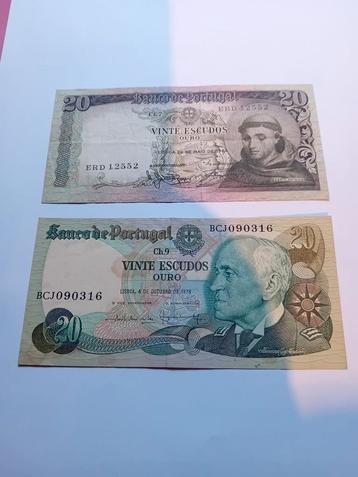 Mooie bankbiljetten uit Portugal. 