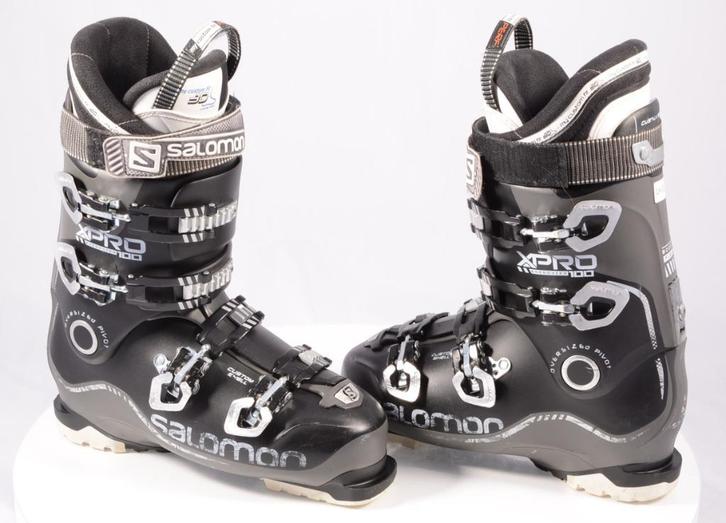 40,5 41 EU skischoenen SALOMON X PRO 100, OVERSIZED pivot, Sport en Fitness, Skiën en Langlaufen, Gebruikt, Schoenen, Ski, Salomon