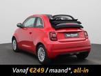 Fiat 500C 500e 42 kWh (Red), Auto's, Fiat, 4 zetels, Stof, Cabriolet, 1405 kg