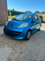 Peugeot 107 1.0i  2006, Auto's, Zwart, Blauw, Handgeschakeld, Particulier
