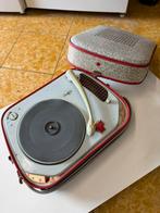 Platenspeler tepas, Ophalen