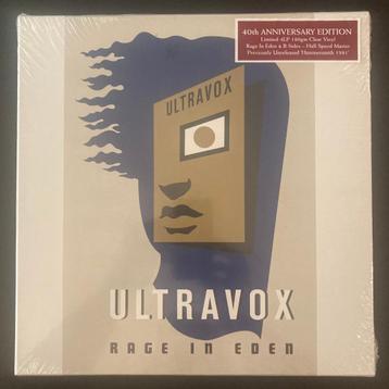4LP Box Ultravox - Rage In Eden (Limited Edition - Clear) beschikbaar voor biedingen