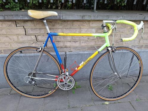 racefiets vintage staal Vitus custom paint maat 58, Fietsen en Brommers, Fietsen | Racefietsen, Gebruikt, Overige merken, 10 tot 15 versnellingen