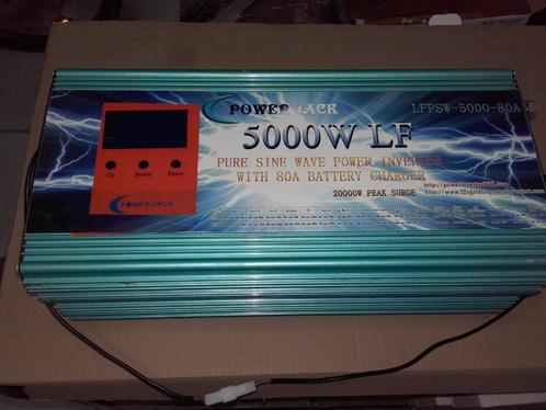 Convertisseur 5000W 12V 230V Pure sinus avec chargeur incorp, Caravans en Kamperen, Mobilhome-accessoires, Gebruikt, Ophalen