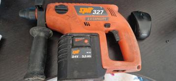 Spit 327 met 2x  Gereviseerde 9 ah batterij  beschikbaar voor biedingen