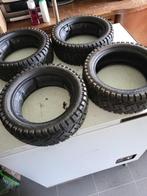 4 scootmobiel banden, Ophalen, Gebruikt