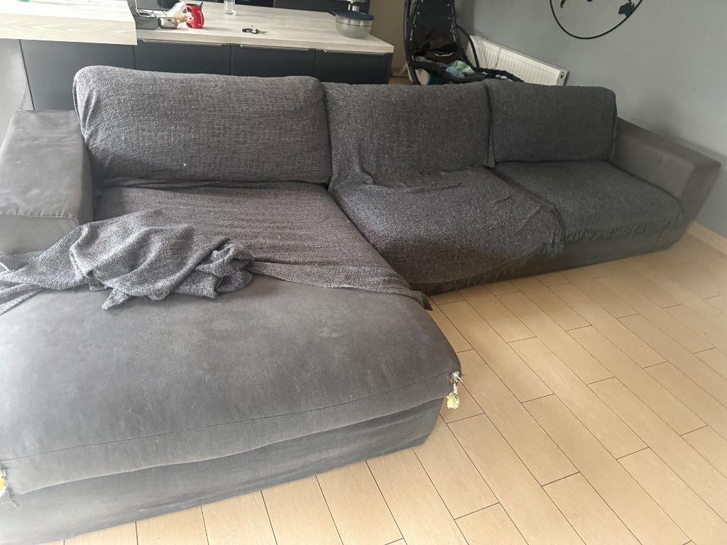 Large Reno couch, Maison & Meubles, 150 cm ou plus, Quatre personnes ou plus, Enlèvement, Utilisé