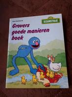 Boek - CTW Sesamstraat - Grovers goede manieren boek - 36, Gelezen, Verzenden, Jongen of Meisje, Sesamstraat