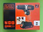 Black&Decker schroefboormachine 18v - Nieuw in doos, Doe-het-zelf en Bouw, Gereedschap | Boormachines, Ophalen of Verzenden, Nieuw