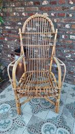 Retro rotan stoel, Ophalen